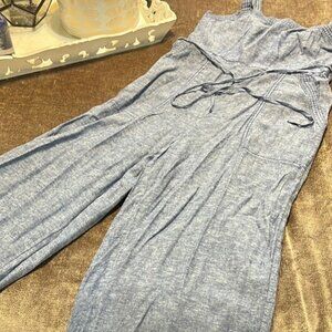 Chambray Blue Jumpsuit
